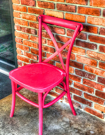 Pink chair
