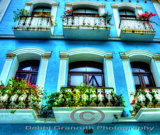 Blue Balcony
