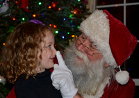 Landry with Santa