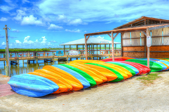 kayaks